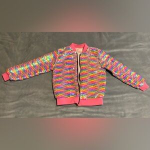 Mila and Rose Sprinkles Flip Sequin Jacket